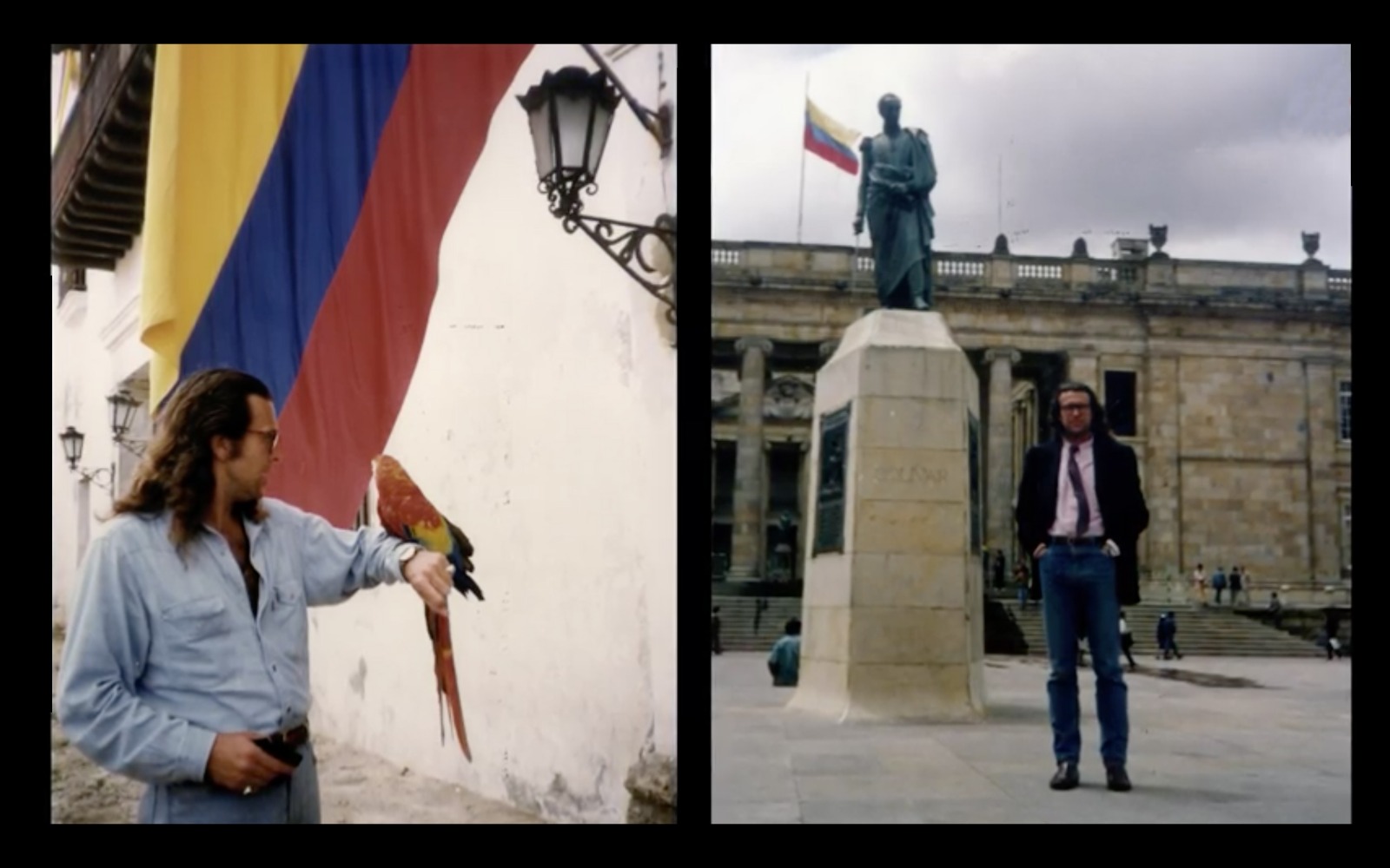 Martín Medem durante sus años como corresponsal en latinoamércia