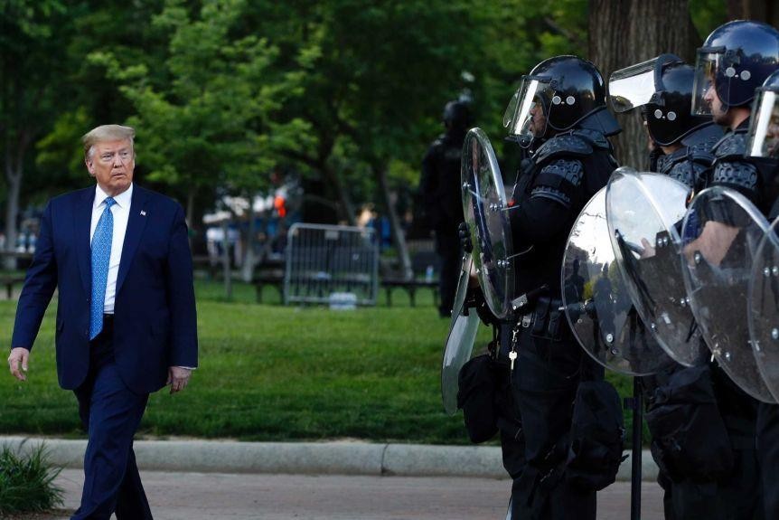 US protests latest: Donald Trump criticised for St John's Church ...