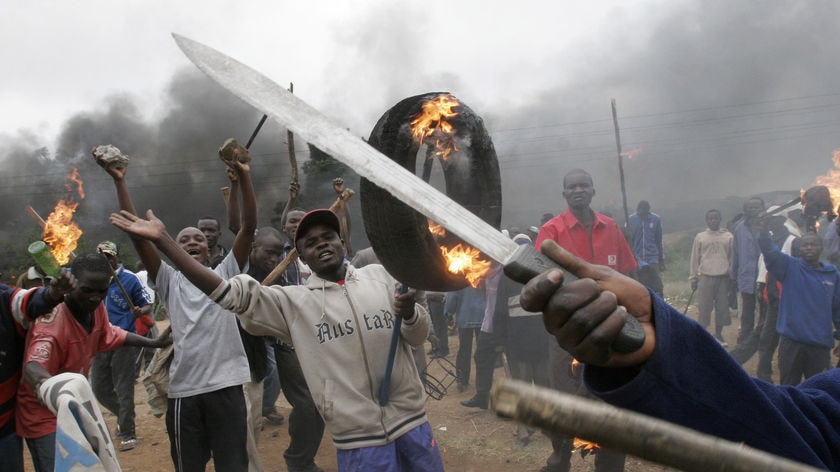 Enfrentamientos en Nairobi tras las elecciones de 2007