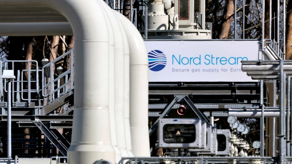 El gasoducto Nord Stream 1 en Lubmin, Alemania