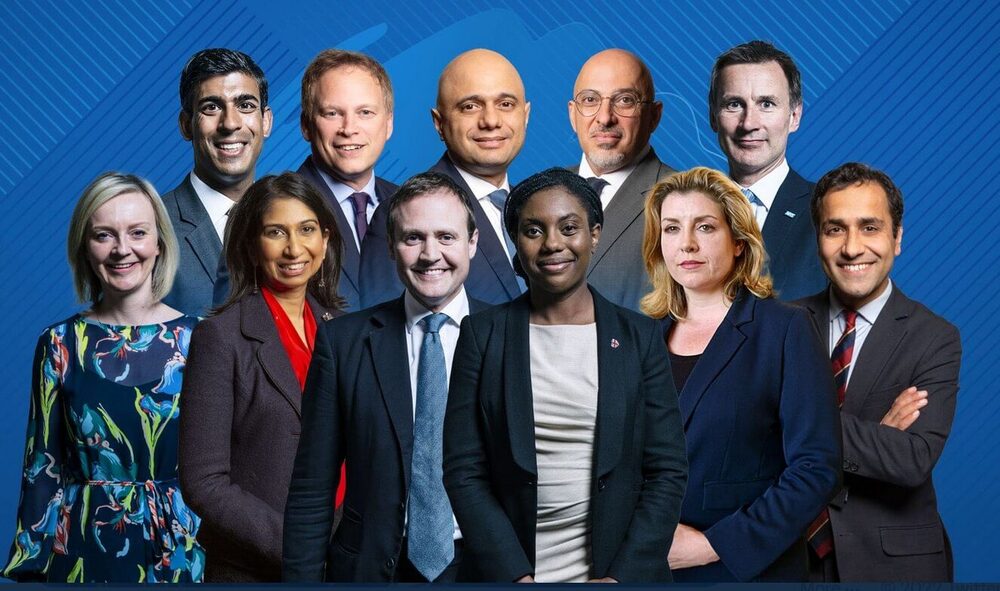 Sucesores de Boris Johnson