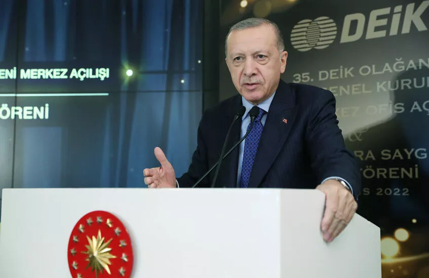 Discurso de Erdogan en la ceremonia de apertura del Consejo de Relaciones Económicas de Turquía