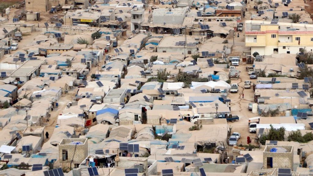 Campo de refugiados sirios en Líbano