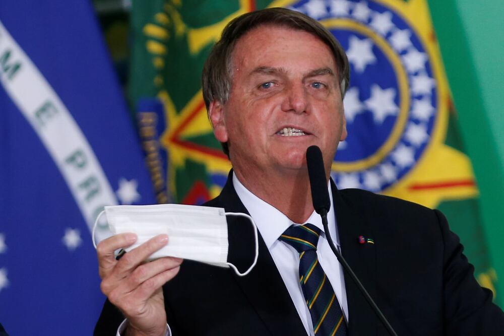El presidente brasileño Jair Bolsonaro