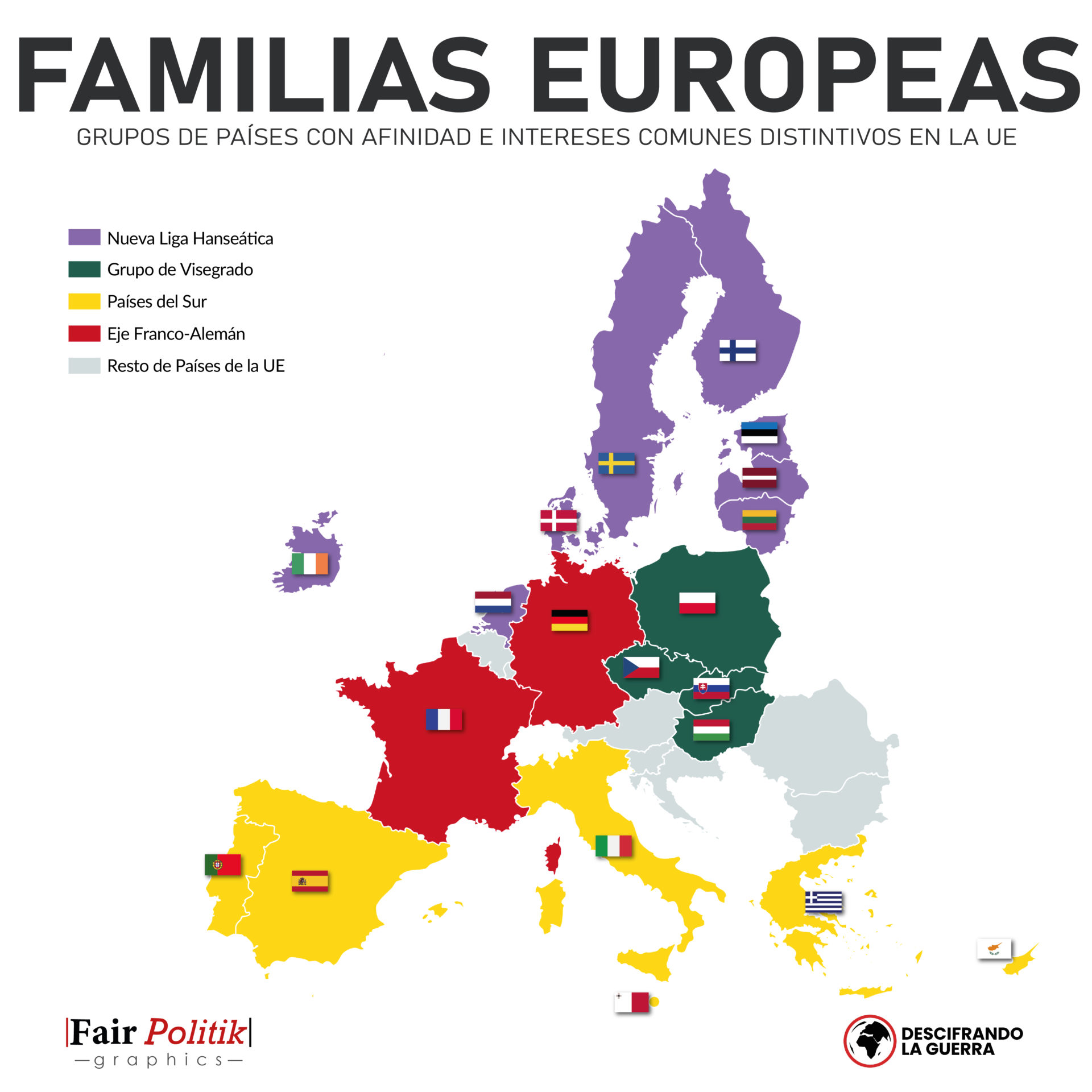 Mapa de intereses comunes de la Unión Europea