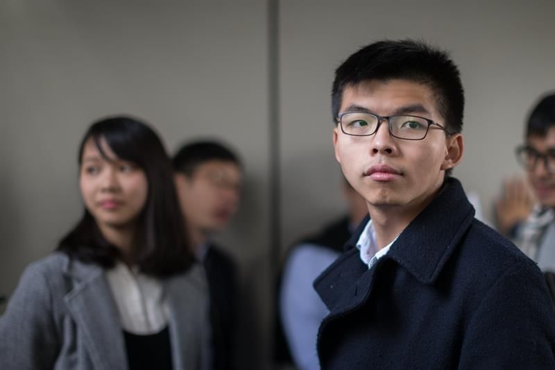 Entrevista a Joshua Wong, líder activista de Hong Kong