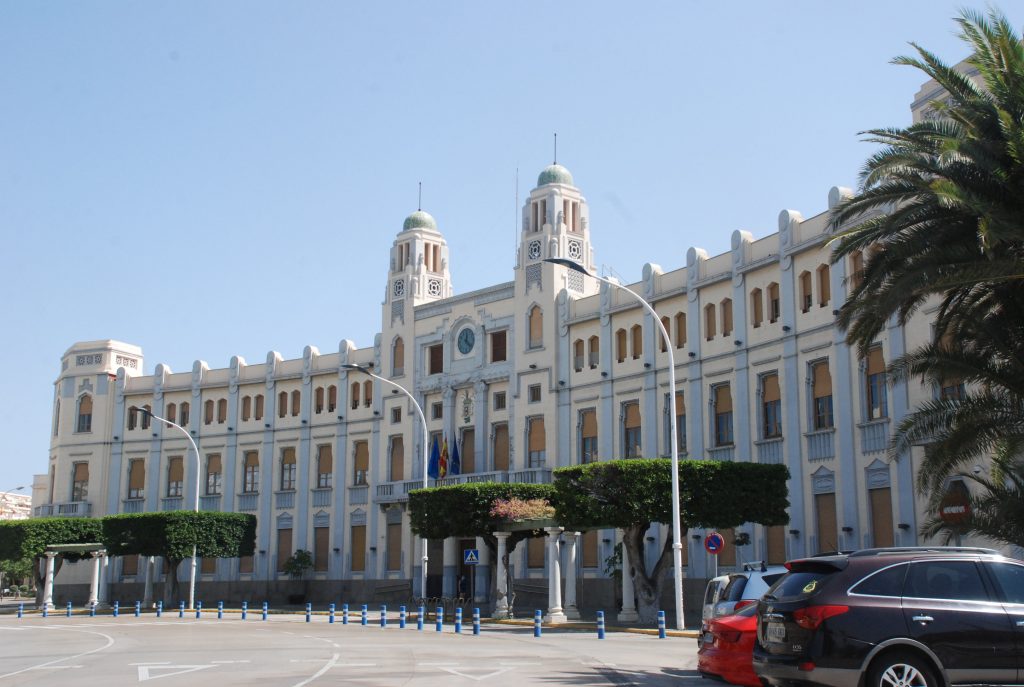 El fraude electoral de Melilla sacude la política española. En la imagen, el Palacio de la Asamblea de la ciudad.