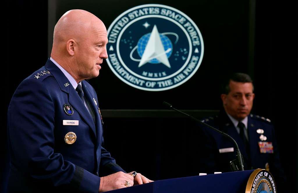 John Shaw, comandante del Comando Espacial de Estados Unidos.