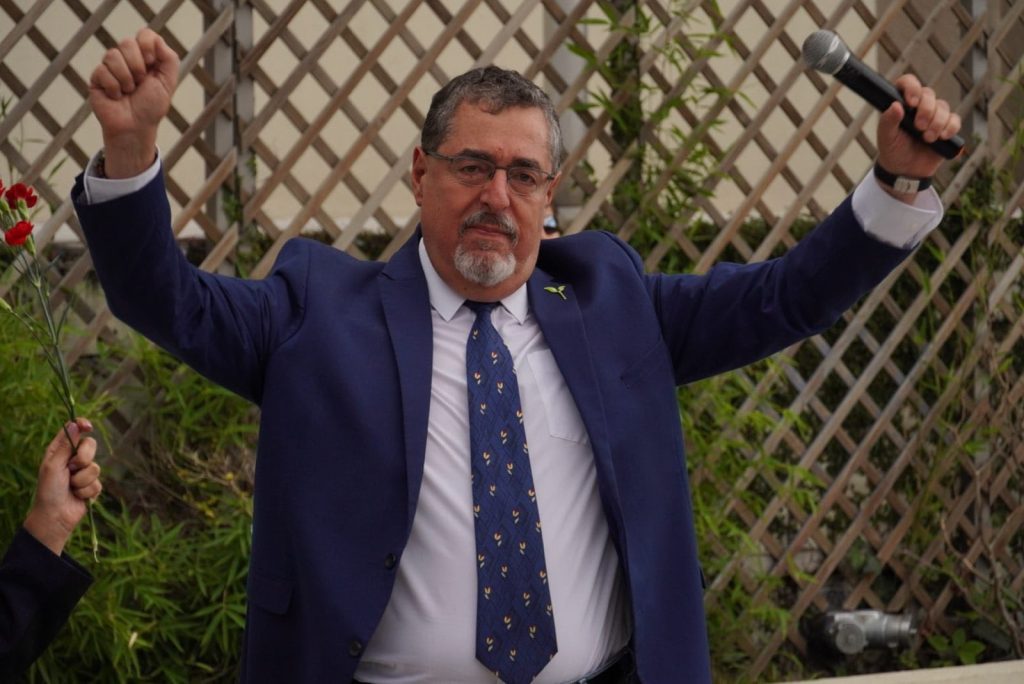Bernardo Arévalo, presidente electo de Guatemala por el Movimiento Semilla.