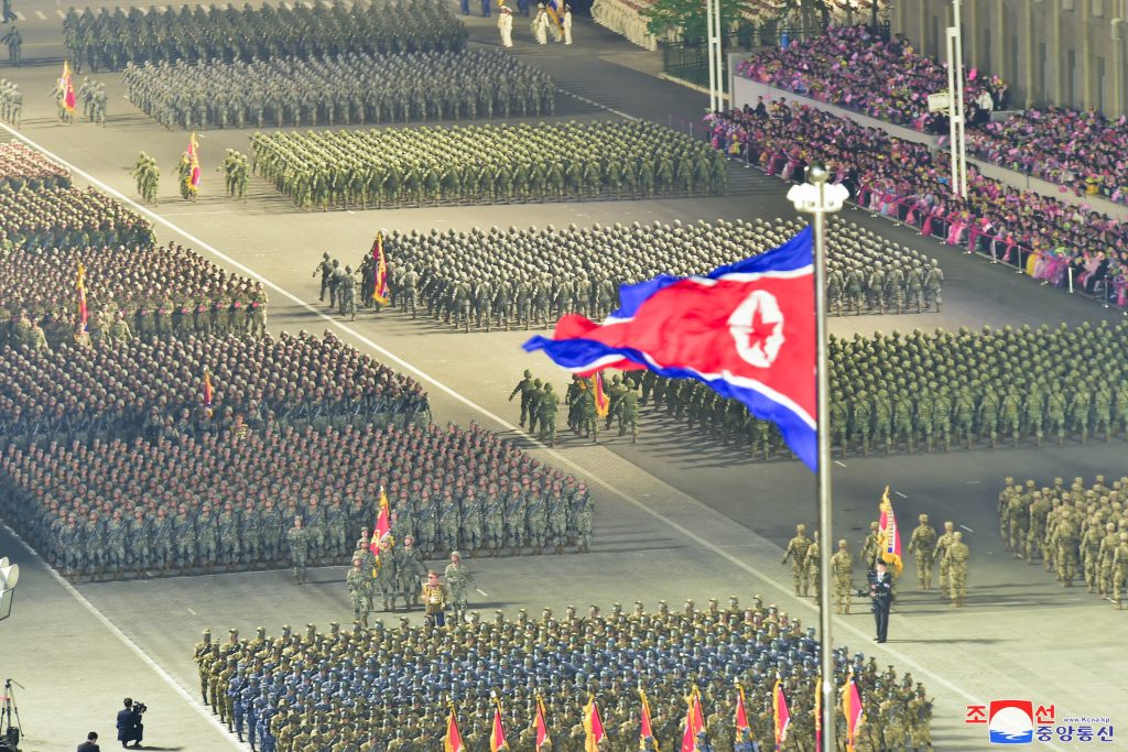 La carrera armamentística en la península de Corea se ha intensificado en 2023. En la imagen, desfile militar del ejército norcoreano.