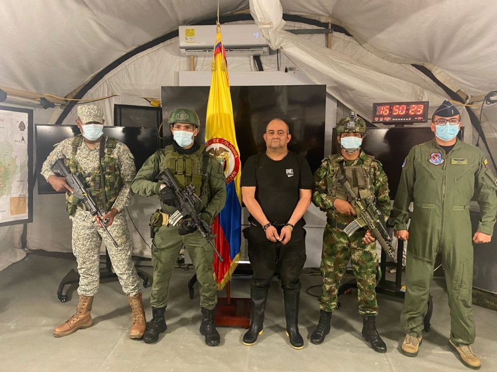 Detención de Otoniel en Colombia.