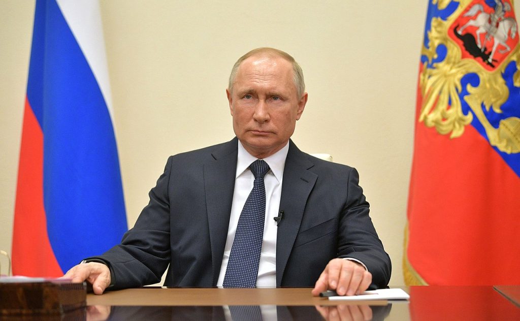 Vladimir Putin, presidente de Rusia.