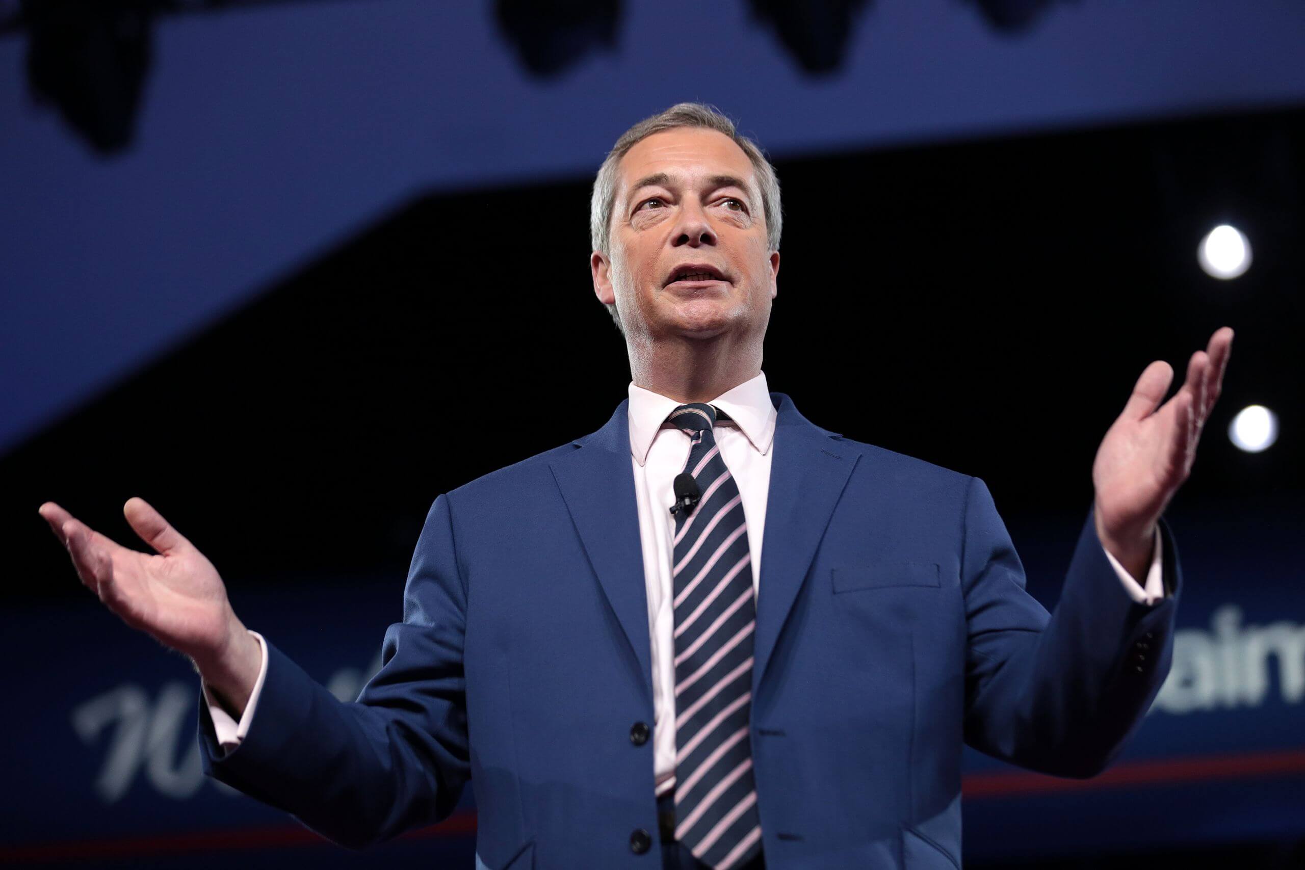 Neil Farage, actual presidente honorario de Reform UK. 