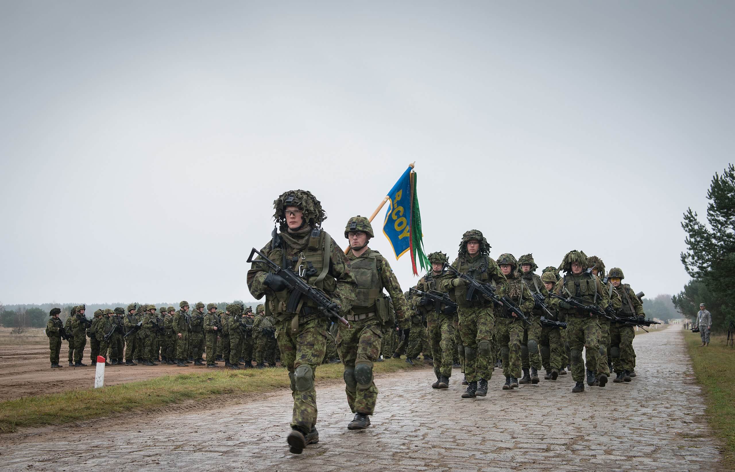Ejercicios militares conjuntos organizados por Polonia y los países bálticos. 