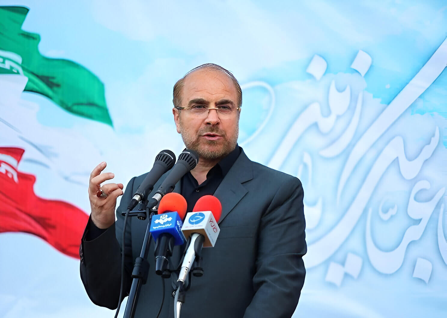 Mohammad Bagher Qalibaf, candidato a las elecciones presidenciales de Irán.
