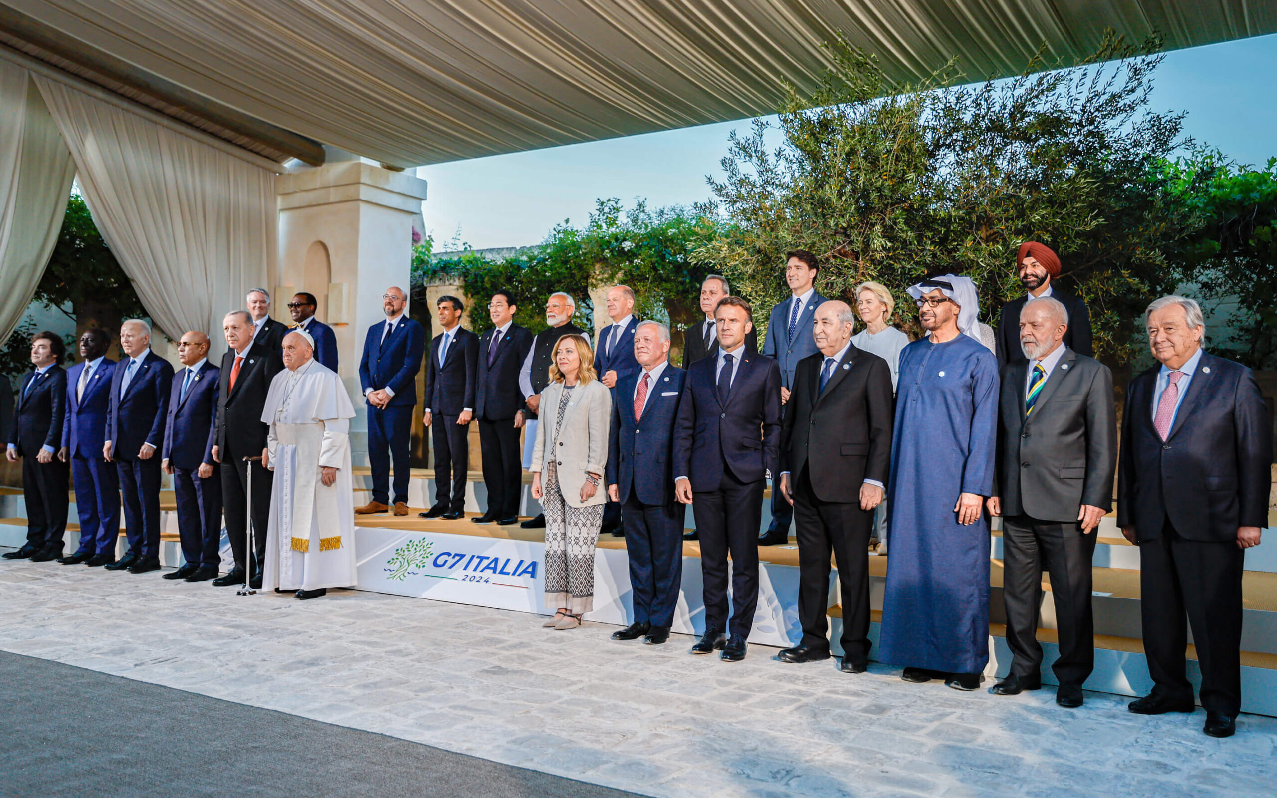 Cumbre del G7 en Italia.
