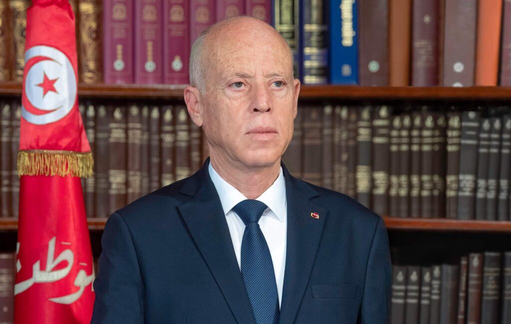 Kais Saïed, presidente de Túnez. 