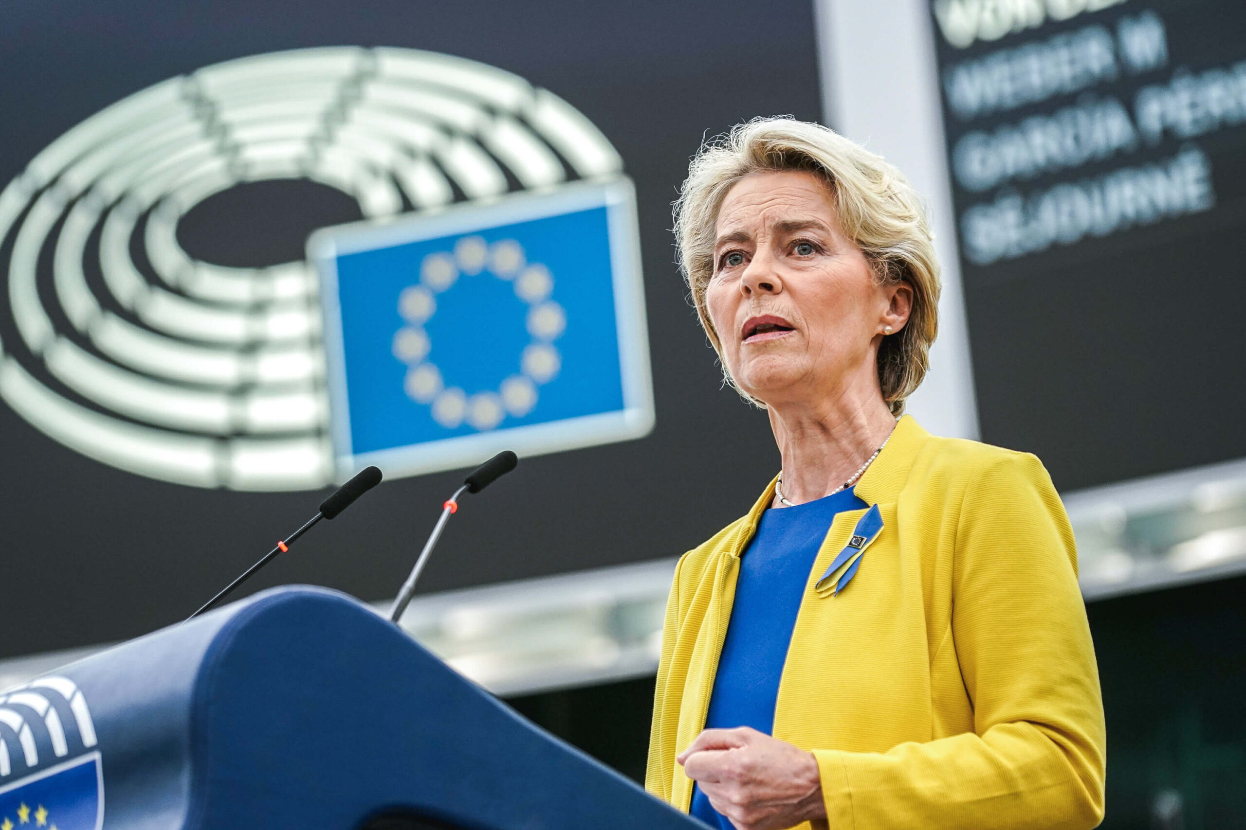 Ursula Von der Leyen, presidenta de la Comisión Europea