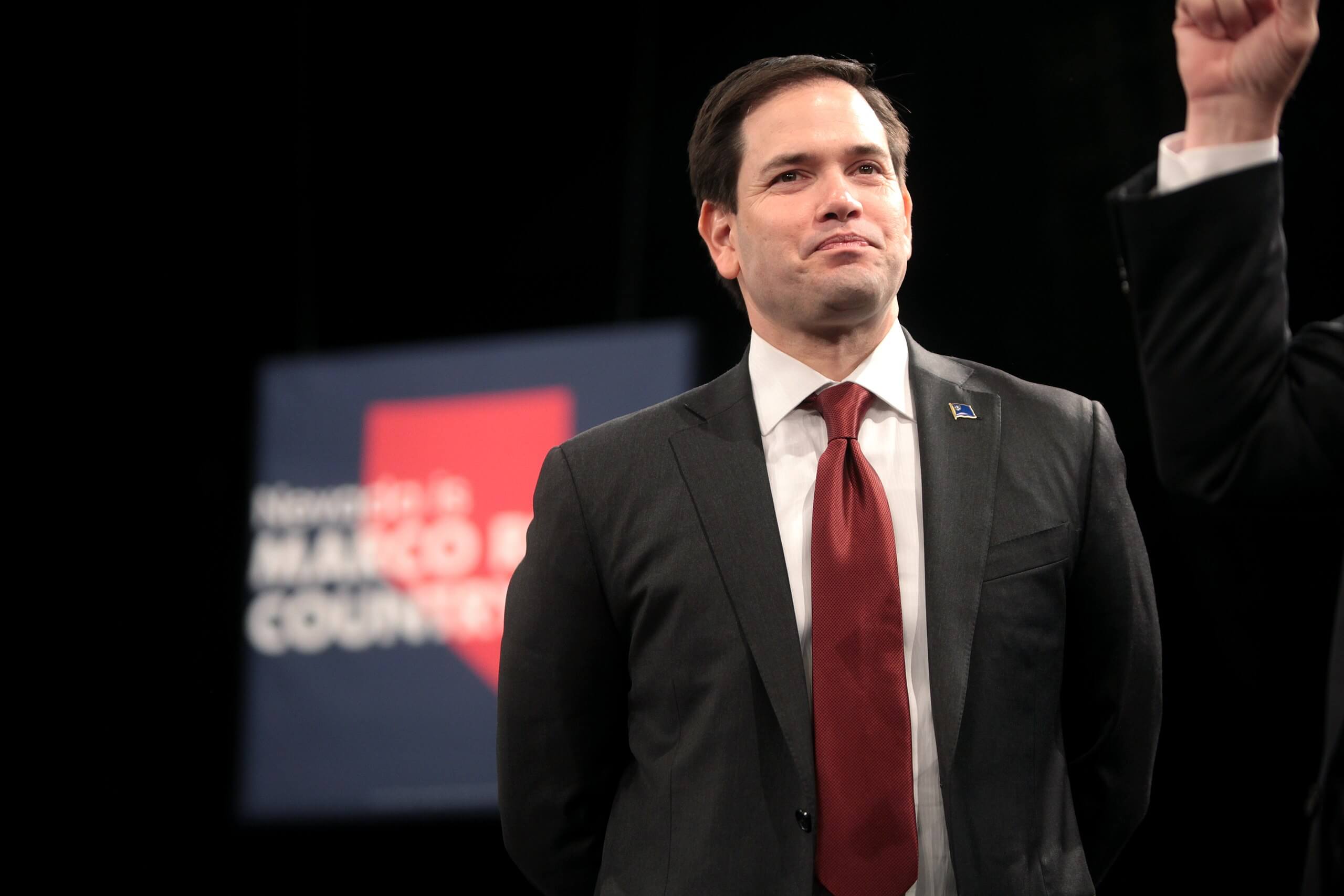 Marco Rubio, secretario de Estado bajo la administración Trump y halcón de línea dura respecto a China y América Latina. 
