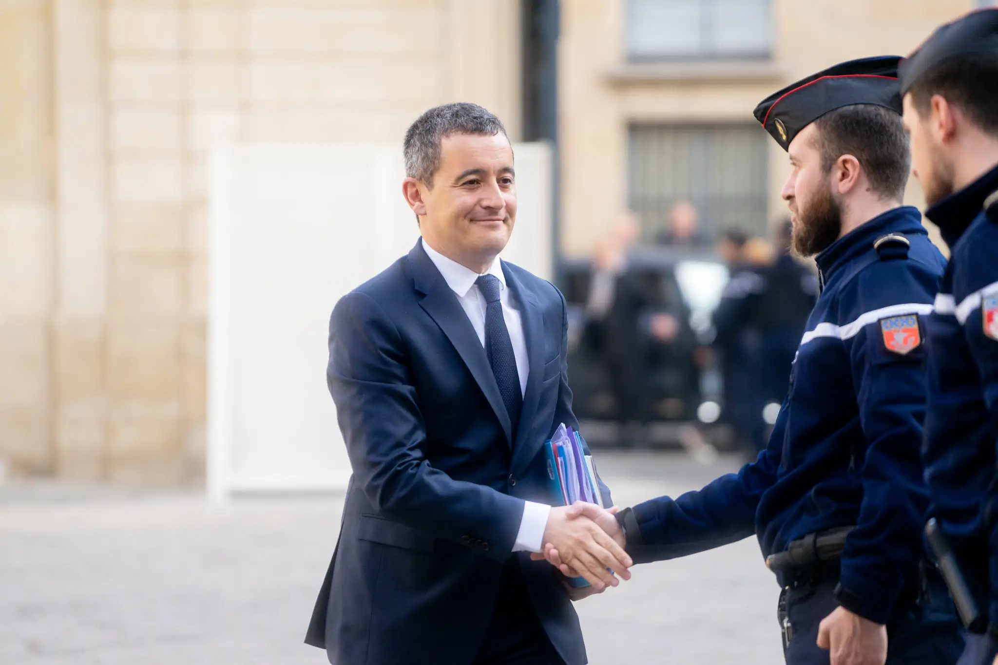 Gérald Darmanin, actual ministro de Justicia de Francia.
