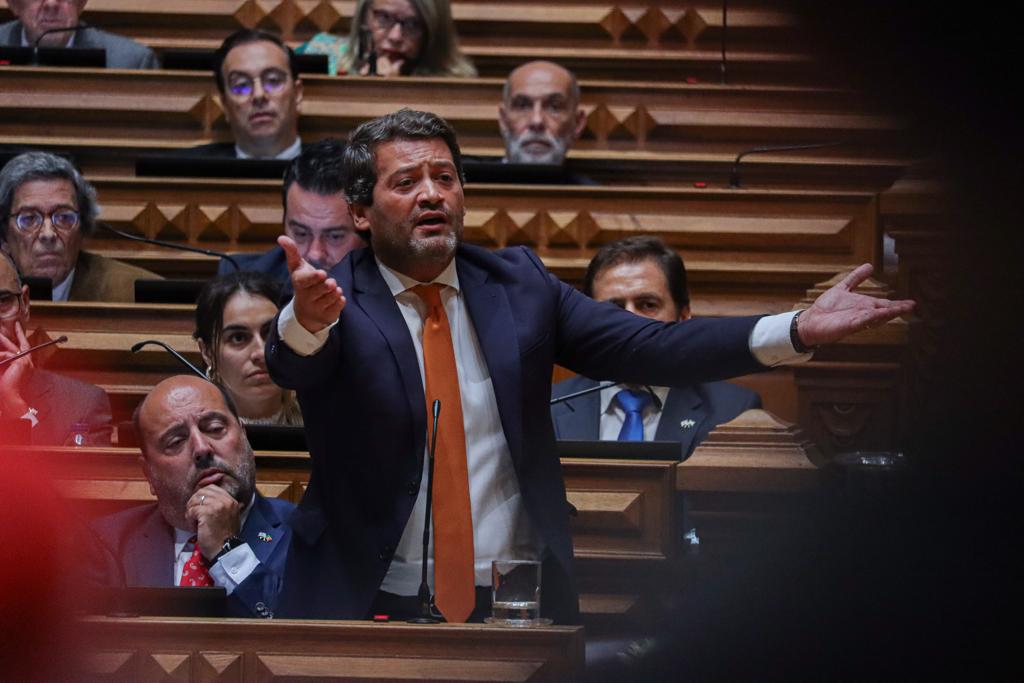 André Ventura, líder de Chega. 
