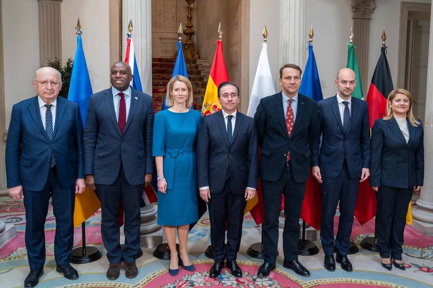 Reunión ministerial del G5+ el pasado 31 de marzo de 2025 en Madrid para discutir el plan de rearme europeo