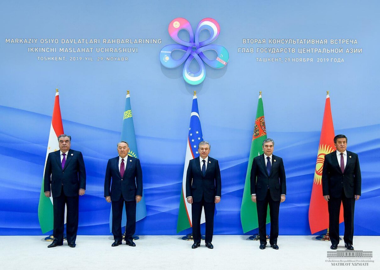 Los Jefes de Estado de Asia Central se reúnen en Tashkent para la segunda Reunión Consultiva de Jefes de Estado de Asia Central.