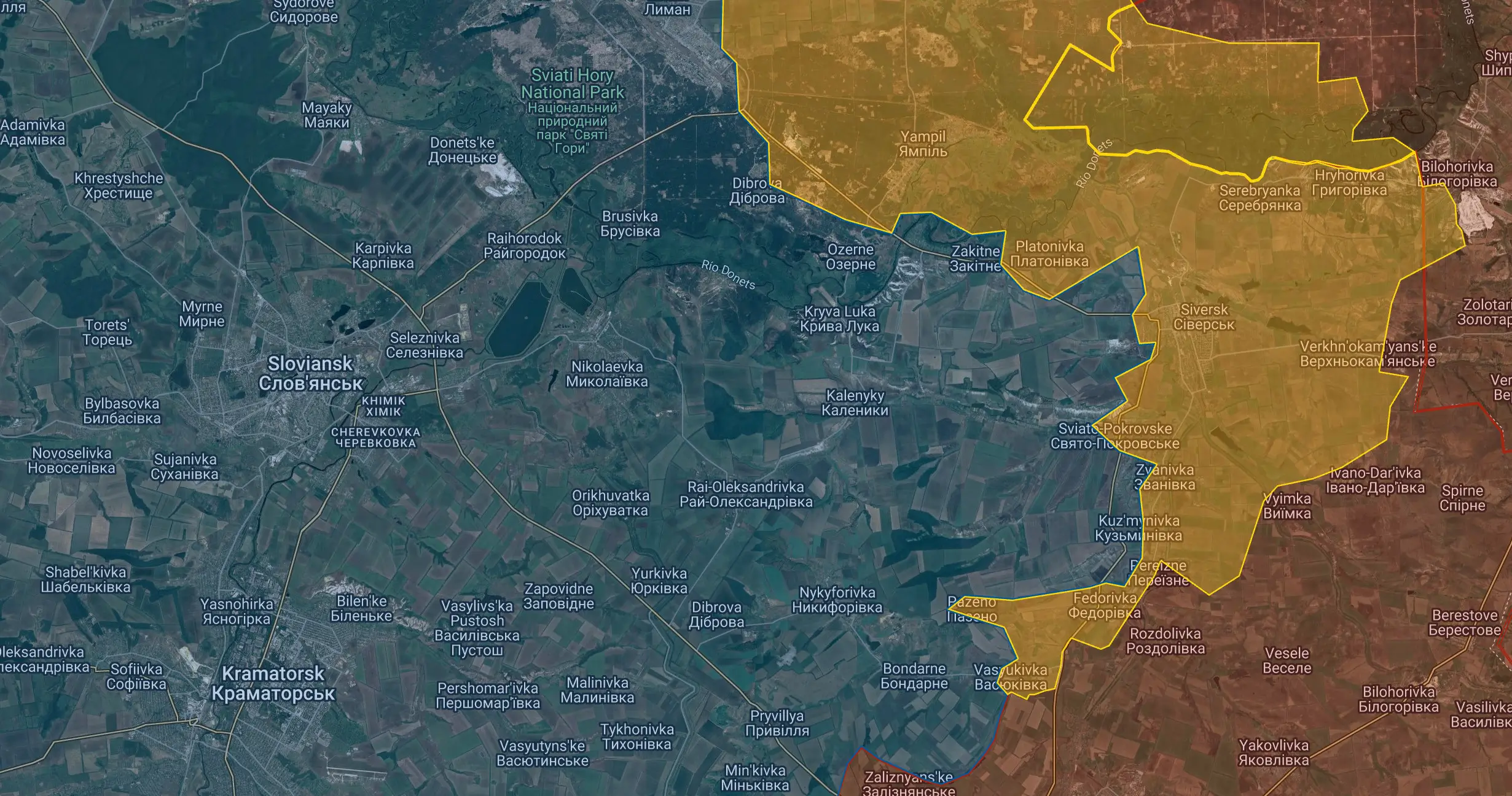 Síversk había funcionado como una barrera defensiva que contribuía a frenar los avances de Rusia hacia el resto de la región de Donetsk y, más concretamente, hacia Sloviansk. 