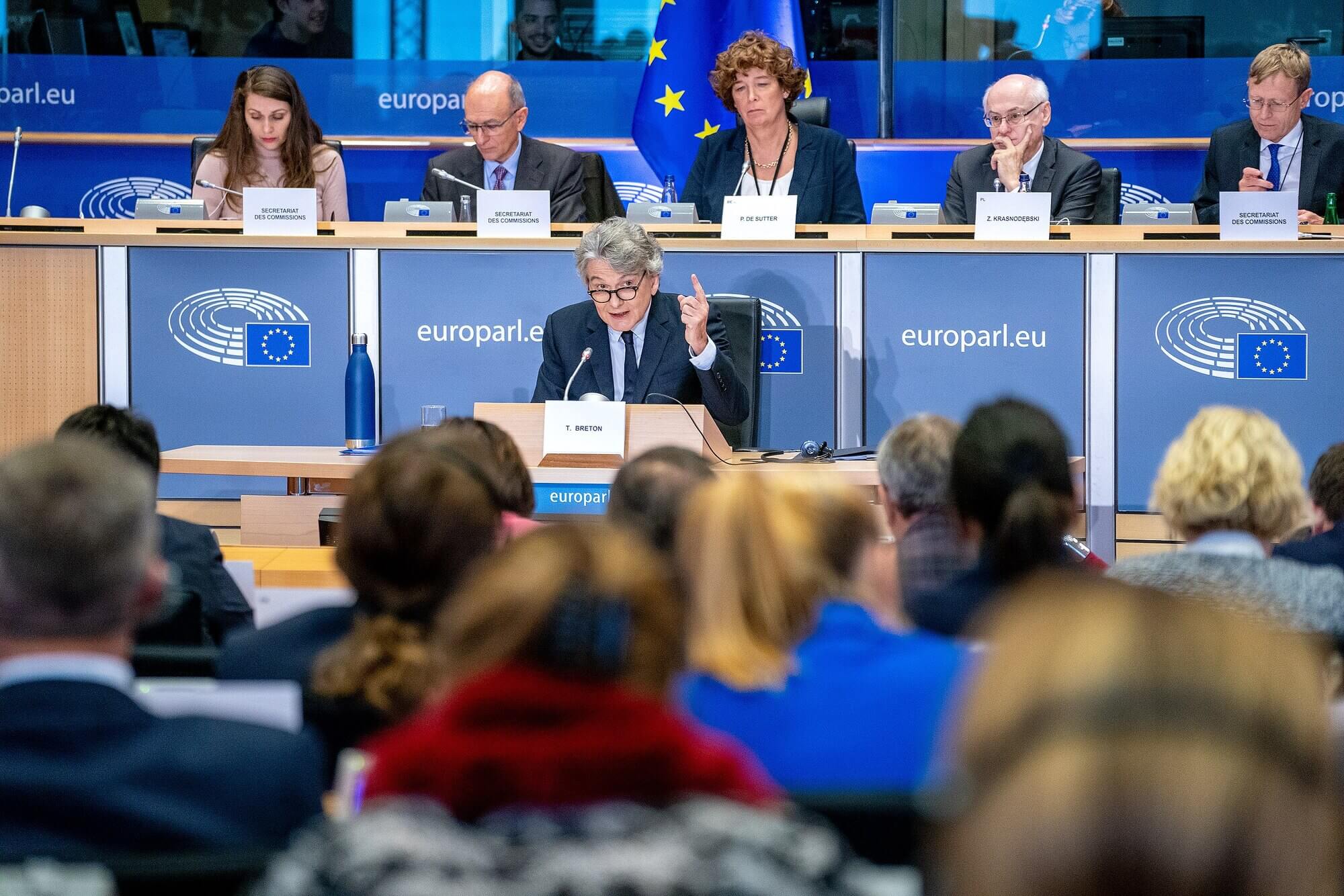 Thierry Breton, uno de los cinco sancionados por Estados Unidos en el marco de su ofensiva contra la regulación digital europea.